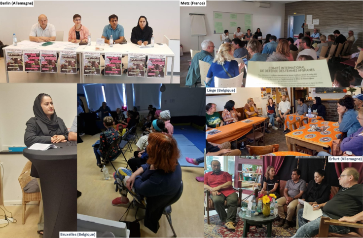 Participez à la deuxième tournée européenne du Comité international de défense des femmes afghanes&nbsp;!